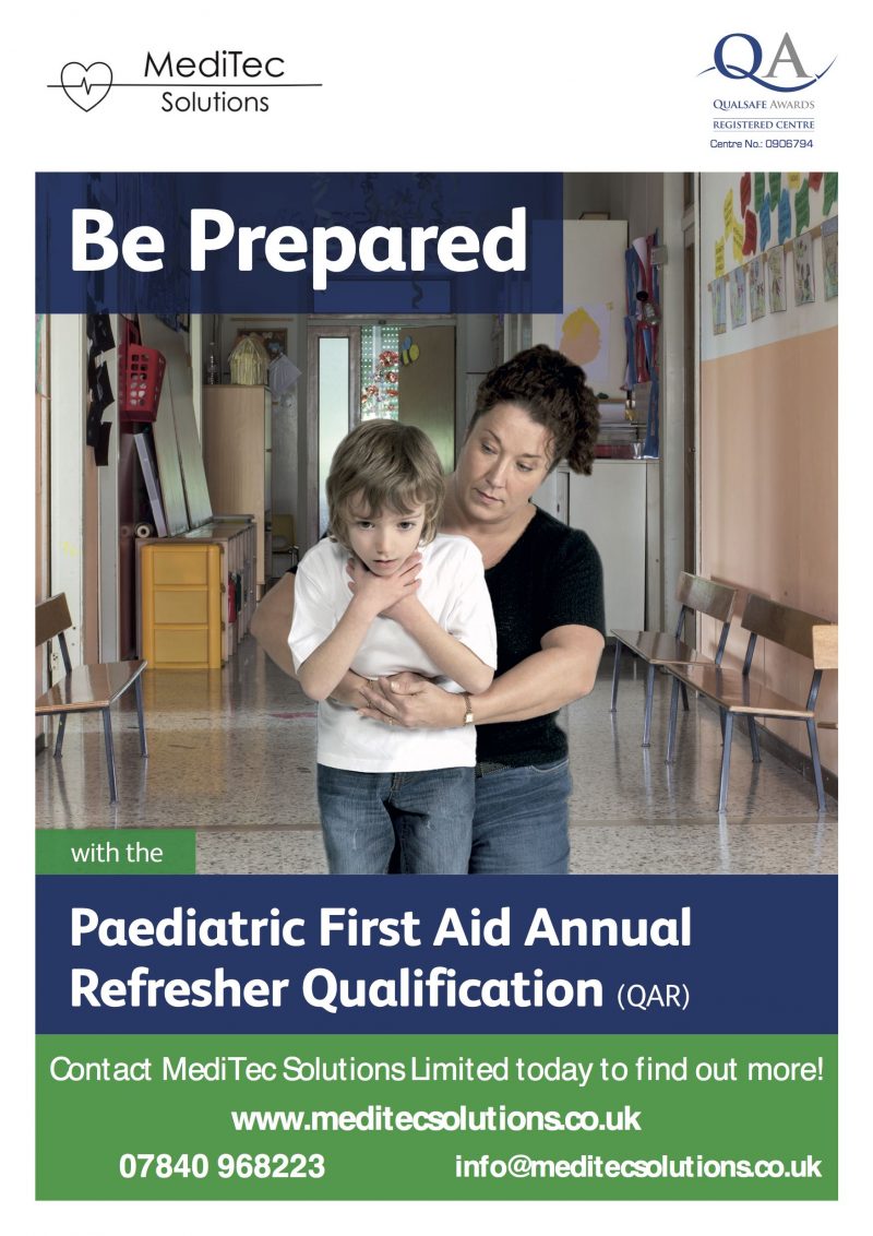 Paediatric First Aid Annual Refresher Training
